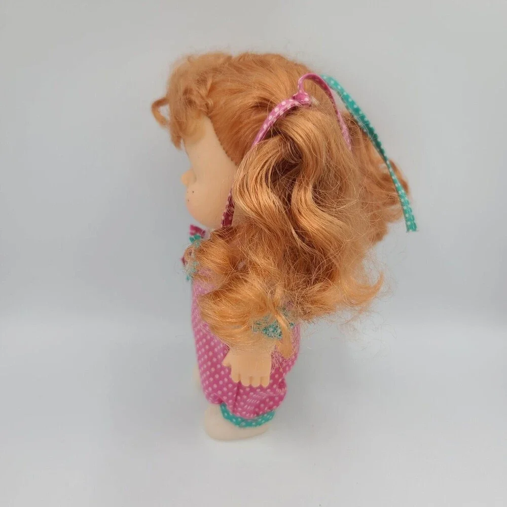 Cititoy All Vinyl Doll Red Head Blue Eyes with Freckles 1985